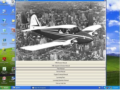 Product picture Piper apache service maintenance manual 150  160 PA-23