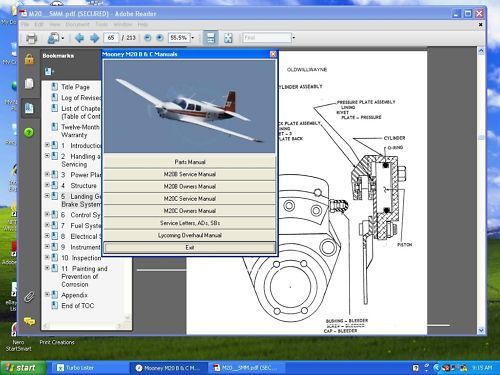 Product picture MOONEY M20M BRAVO AIRCRAFT SERVICE MANUAL